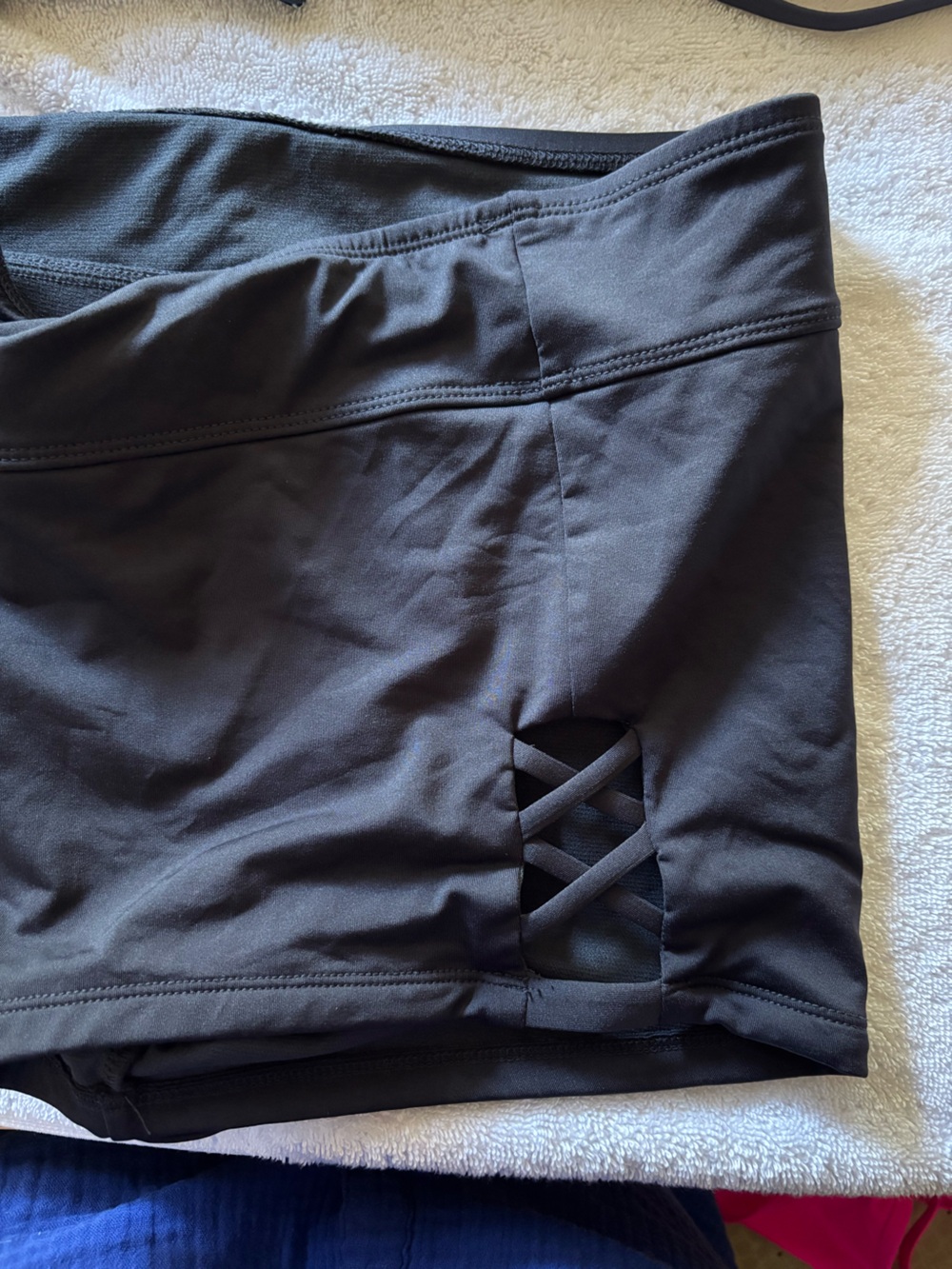Mossimo Supply Co. Dark Grey Swimwear Bottoms - Picture 2 of 5